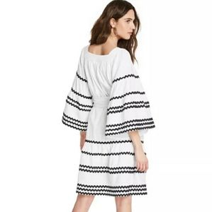 Black & White Ric Rac Flare - Lisa Marie Fernandez
